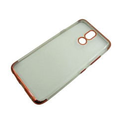 Etui BUMPER GLOSSY TPU do telefonu LG K40 X420 czerwone