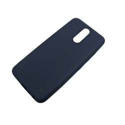 Etui Futerał Reverse Soft do telefonu LG K40 X420 granatowe