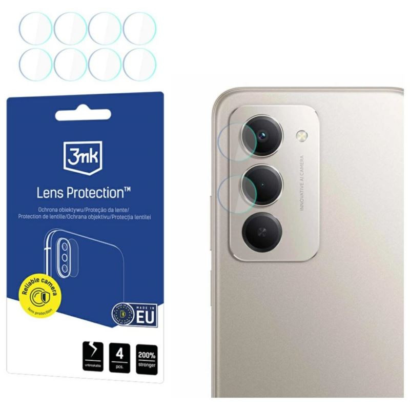 3MK FLEXIBLE GLASS szkło hybrydowe na telefon Xiaomi Redmi 15 4G 25062RN2DE 25062RN2DY / Redmi 15 5G 25057RN09E camera lens