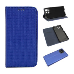 Etui Smart Magnet na telefon Xiaomi Mi 11 Lite M2101K9AG / Mi Lite 5G M2101K9G / 11 Lite 5G NE 2109119DG granatowe