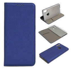Etui Smart Magnet na telefon Huawei P20 Lite ANE-L21 granatowy