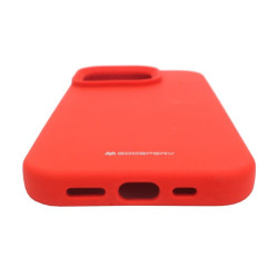 Etui Mercury SILICONE na telefon Apple iPhone 16 Pro A3293 czerwone
