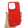Etui Mercury SILICONE na telefon Apple iPhone 16 Pro A3293 czerwone