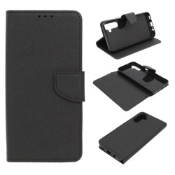 Etui Fancy Diary na telefon Samsung Galaxy A14 4G A145 / 5G A146 czarne