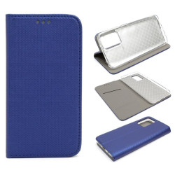 Etui Smart Magnet na telefon Xiaomi Redmi 10 21061119DG / Note 11 4G 2201117TY granatowe