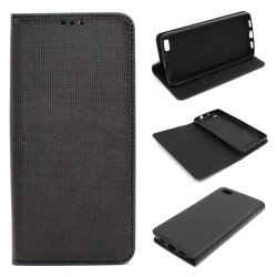 Etui Smart Magnet na telefon Huawei P8 Lite czarny