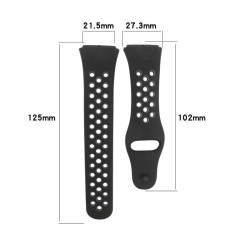 Opaska / pasek do smartwatch Xiaomi Redmi Watch 3 Active czarno-szara