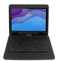 Etui z klawiaturą micro przewodową na tablet 7" cali czarne