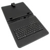 Etui z klawiaturą micro przewodową na tablet 7" cali czarne