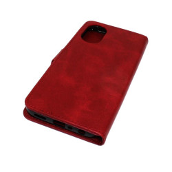 Etui Smart Leather na telefon OPPO A38 CPH2579 / A18 CPH2591 czerwone
