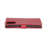 Etui Smart Leather na telefon OPPO A38 CPH2579 / A18 CPH2591 czerwone