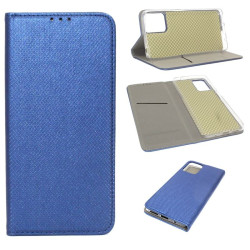 Etui Smart Magnet na telefon motorola moto g24 4G XT2423 / g04 4G XT2421 / e14 4G / g04s 4G granatowe