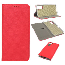 Etui Smart Magnet na telefon Samsung Galaxy S21 5G G991 czerwone
