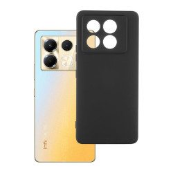 Etui Silicon Case na telefon Infinix Note 40 5G X6852 czarne MATT