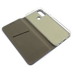 Etui Smart Magnet na telefon Huawei P Smart 2020 POT-LX1A granatowe