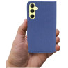 Etui Smart Magnet na telefon Samsung Galaxy A35 5G A356 granatowe