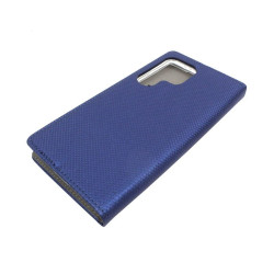 Etui Smart Magnet na telefon Samsung Galaxy S24 Ultra 5G S928 granatowe