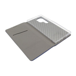 Etui Smart Magnet na telefon Samsung Galaxy S24 Ultra 5G S928 granatowe