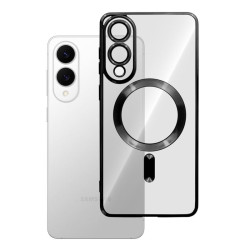 Etui Chrome MagSafe na telefon Samsung Galaxy S25 Edge 5G S937 czarne