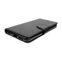 Etui Fancy Diary na telefon Infinix Hot 50i 4G X6531 / Smart 9 4G X6532 / Smart 9 HD 4G X6532C czarne