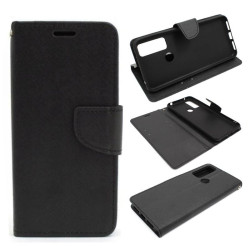 Etui Fancy Diary na telefon TCL 20 SE T761 czarne