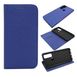 Etui Smart Magnet na telefon TCL 20 SE T761 granatowe