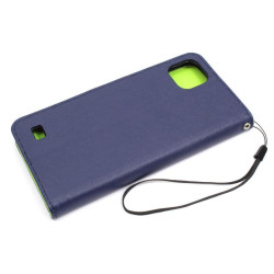 Etui Fancy Diary na telefon Realme C11 2021 / C20 granatowe