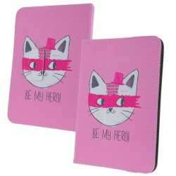 Etui na tablet 10" cali UNIWERSALNE / T-Mobile T Tablet 5G TCL TAB iPad Samsung Lenovo Kruger&Matz EAGLE 1074 wzór kotek 2
