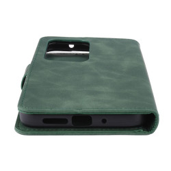 Etui Smart Leather na telefon Xiaomi Redmi 15 5G 25057RN09E / Redmi 15 4G 25062RN2DE zielone