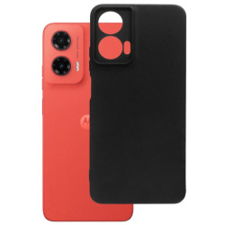 Etui Jelly Case na telefon motorola moto g35 5G XT2433 czarne MATT