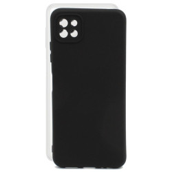 Etui Silicon Case na telefon Samsung Galaxy A22 5G A226 czarne