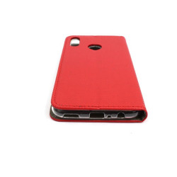 Etui Smart Magnet na telefon Huawei P Smart 2019 POT-LX1 czerwony