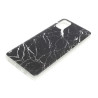Etui Jelly Marmur Case na telefon Samsung Galaxy M51 M515 czarne