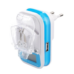 Ładowarka uniwersalna do baterii z LCD i USB