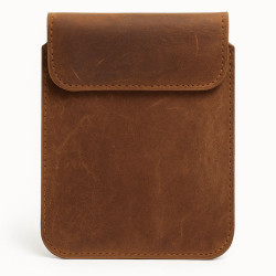 Etui skóra pionowe z klapką na czytnik e-booków Amazon Kindle Paperwhite / inkBOOK Calypso+ 6" brązowe