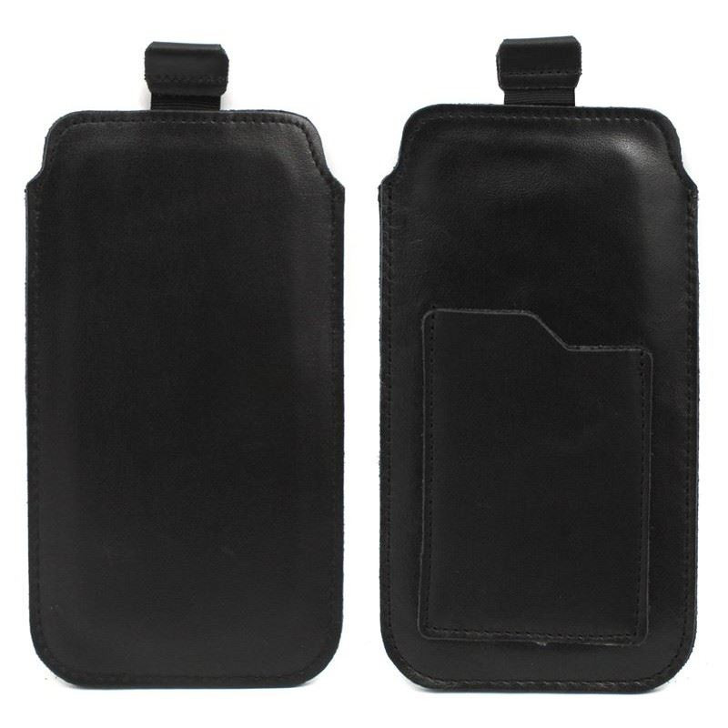 Etui Kieszonka skórzana CRAZY XXL na telefon Samsung Galaxy S24 Ultra S928 czarne