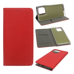 Etui Smart Magnet na telefon motorola moto g86 5G XT2527-2 / moto g86 power 5G XT2527-7 czerwone