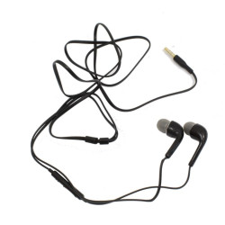 Słuchawki douszne audio jack 3,5mm Samsung EO-EG900BB S5 czarne