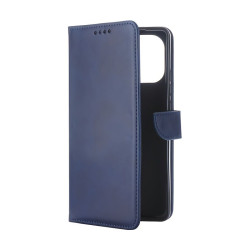 Etui Smart Leather na telefon motorola moto g86 5G XT2527-2 / moto g86 power 5G XT2527-7 granatowe