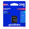 Karta pamięci MicroSD 256GB 256 GB GOODRAM + adapter class 10