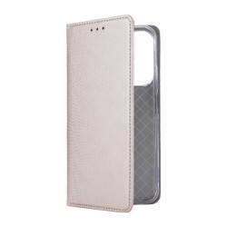 Etui Smart Magnet na telefon Xiaomi Redmi 15C 4G 25078RA3EE / Redmi 15C 5G 2508CRN2BE / POCO C85 4G 25078PC3EE złote