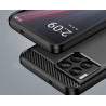 Etui Bumper Carbon LUX na telefon T-Mobile T Phone 2 Pro 5G / REVVL 7 Pro 5G czarne