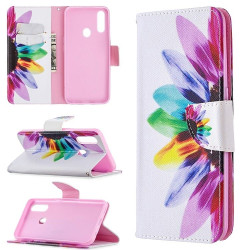 Etui Fancy Diary na telefon OPPO A31 2020 CPH2015 kwiat