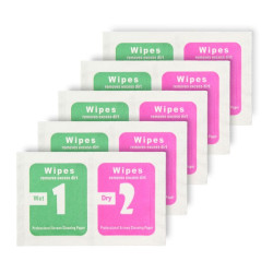 Ściereczki do czyszczenia ekranów 300 szt. - zestaw 2w1