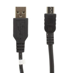 Kabel USB - Micro USB 4m do ładowania telefonów / tabletów CZARNY przewód HQ