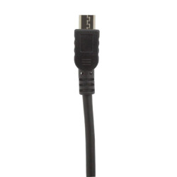 Kabel USB - Micro USB 4m do ładowania telefonów / tabletów CZARNY przewód HQ