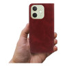 Etui Smart Leather na telefon OPPO A5 Pro 4G CPH2711 / A5 Pro 5G CPH2695 czerwone