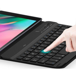 Etui Lenovo Tab M9 9" cali TB-310 czarne z klawiaturą bluetooth, lenovo tab m9 etui, etui na tablet lenovo z klawiaturą