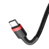 Kabel PD Power Delivery USB-C - USB-C BASEUS 60W 20V 3A przewód do szybkiego ładowania 1m czarny
