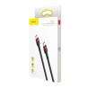 Kabel PD Power Delivery USB-C - USB-C BASEUS 60W 20V 3A przewód do szybkiego ładowania 1m czarny